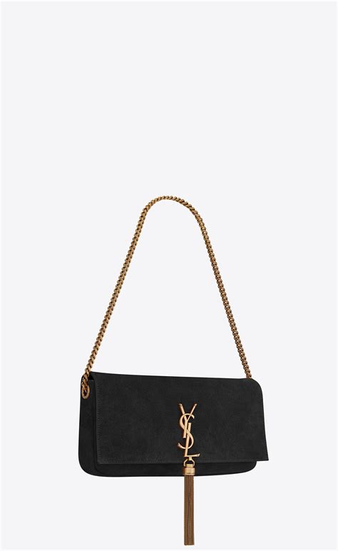 YSL KATE 99 CHAIN BAG WITH TASSEL IN SUEDE 